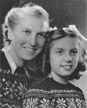 Marie-Thérèse Walter y la hija de ambos Maya