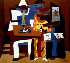 "Los tres músicos", Pablo Picasso.