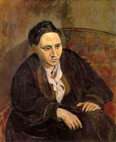 "Retrato de Gertrude Stein " 1906