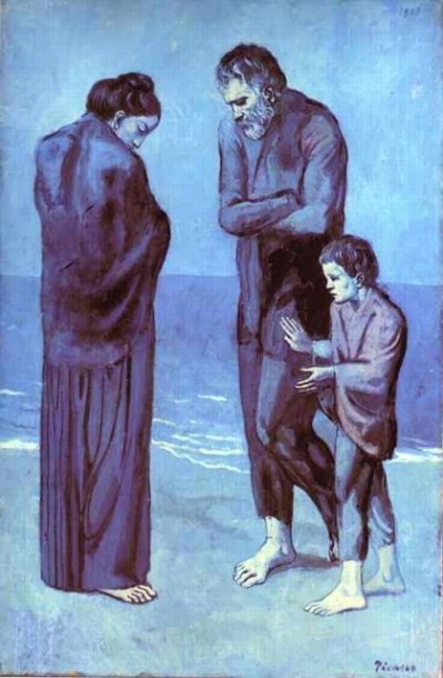 "Los pobres a la orilla del mar" 1903.